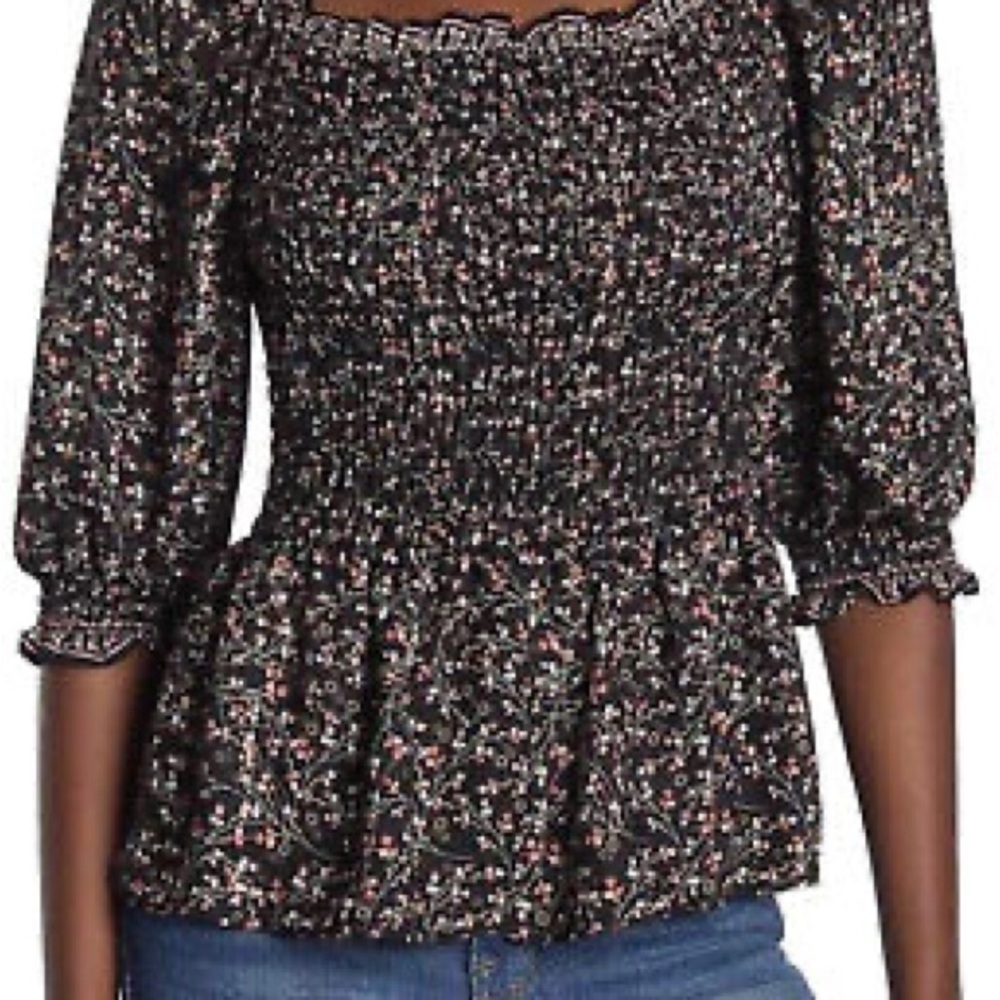 Max Studio Peasant Top